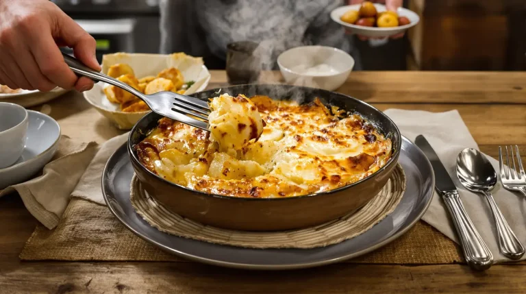 Mon accompagnement qui fait toujours sensation : le gratin dauphinois, à préparer la veille sans stress !