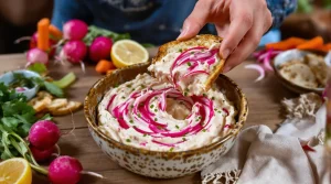 J’ai mixé un légume de saison au fromage frais, et mes apéros ont changé depuis