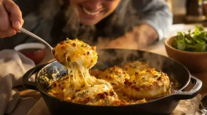 À la maison, tout le monde adore ces pommes de terre farcies, notre recette préférée du vendredi