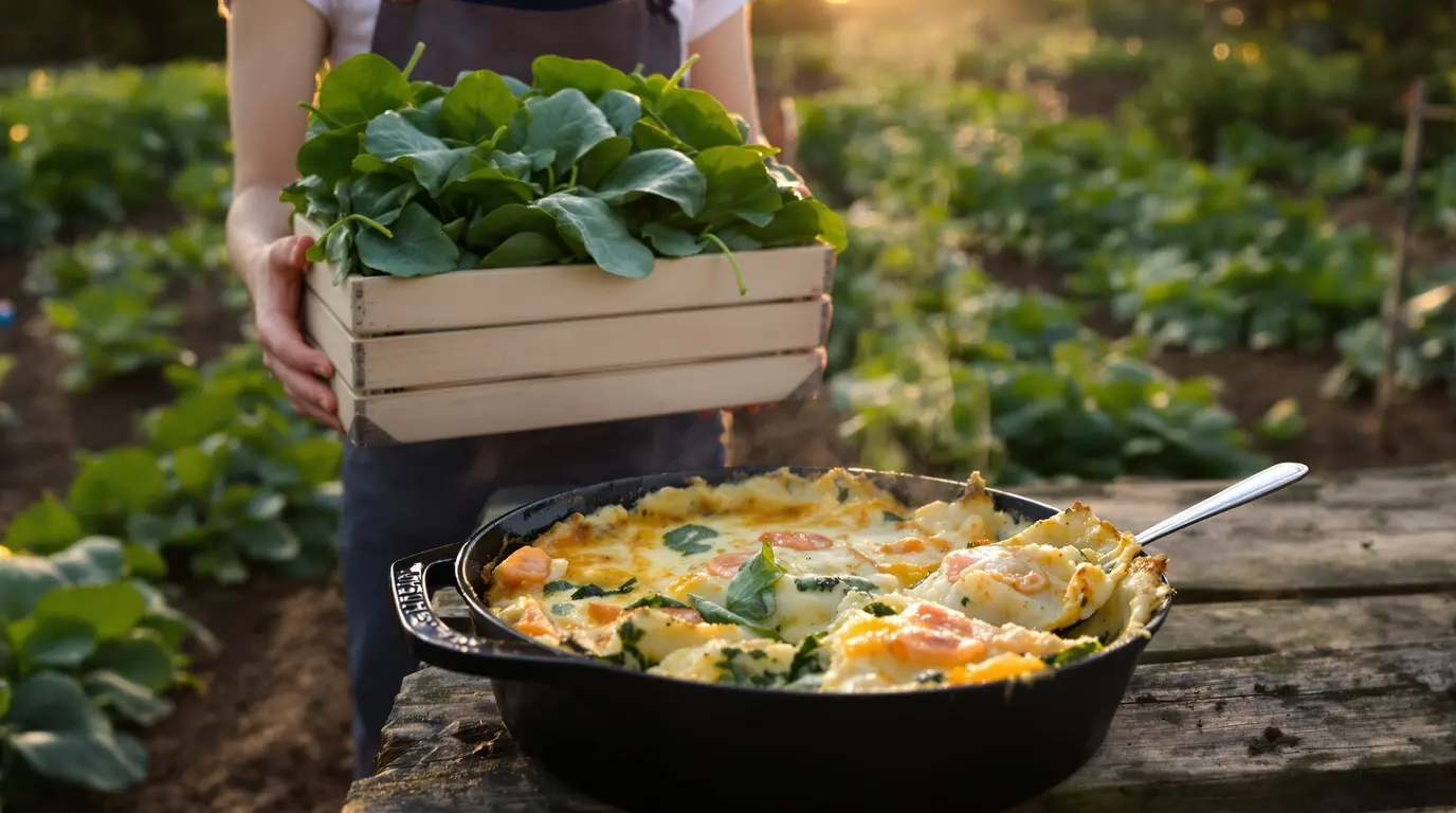 Le Potager de Mélanie à Gaillères : cultivez vos épinards, cuisinez un parmentier local Le Potager de Mélanie à Gaillères : cultivez vos épinards, cuisinez un parmentier local