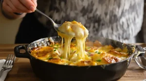 Mon gratin léger poireaux-jambon prêt en 25 minutes : savoureux, peu calorique et ultra rapide