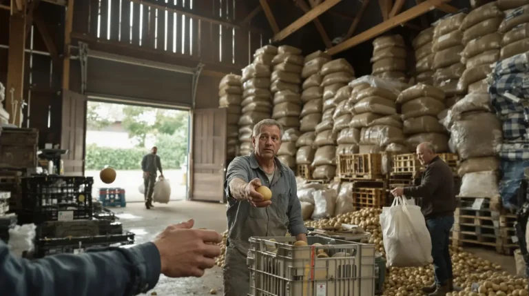 Pas-de-Calais : au lieu de les jeter, un agriculteur offre gratuitement ses pommes de terre invendues Pas-de-Calais : au lieu de les jeter, un agriculteur offre gratuitement ses pommes de terre invendues