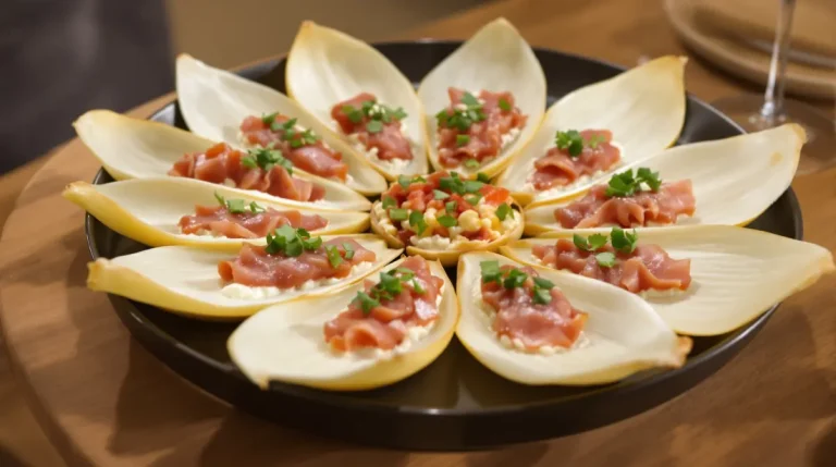 Petites barquettes d’endive au jambon : l’apéritif ultra express que je prépare toujours