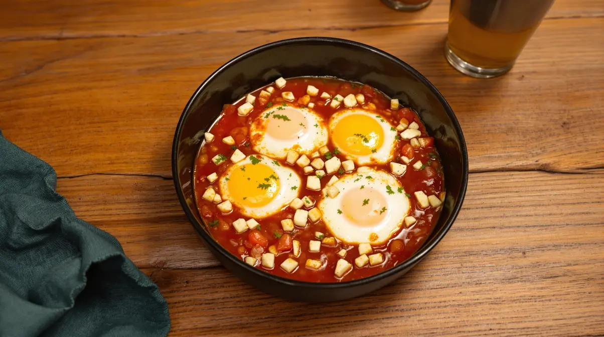 Œufs à la tomate au four : la recette de placard qui transforme un dîner de mars en pur réconfort Œufs à la tomate au four : la recette de placard qui transforme un dîner de mars en pur réconfort