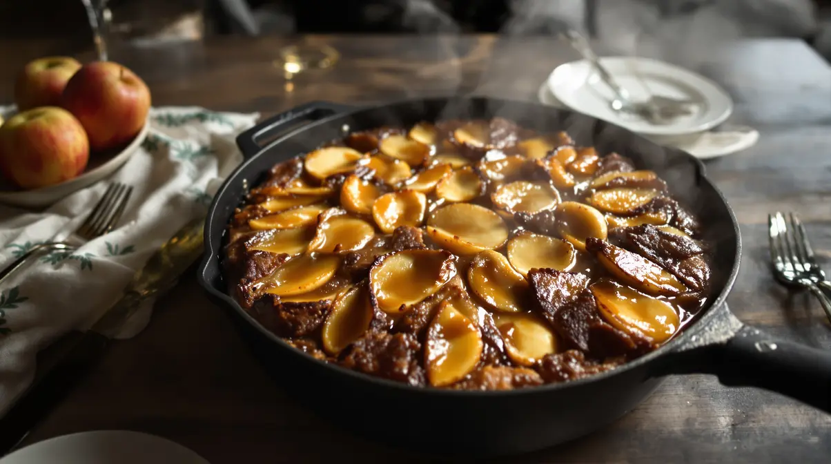 « Une poêle, et c’est tout » : mon gâteau aux pommes préféré sans allumer le four « Une poêle, et c’est tout » : mon gâteau aux pommes préféré sans allumer le four